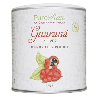 Guarana Pulver (Bio & Roh) 125 g