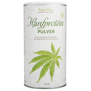 Hanfprotein Pulver (Bio & Roh) 670 g